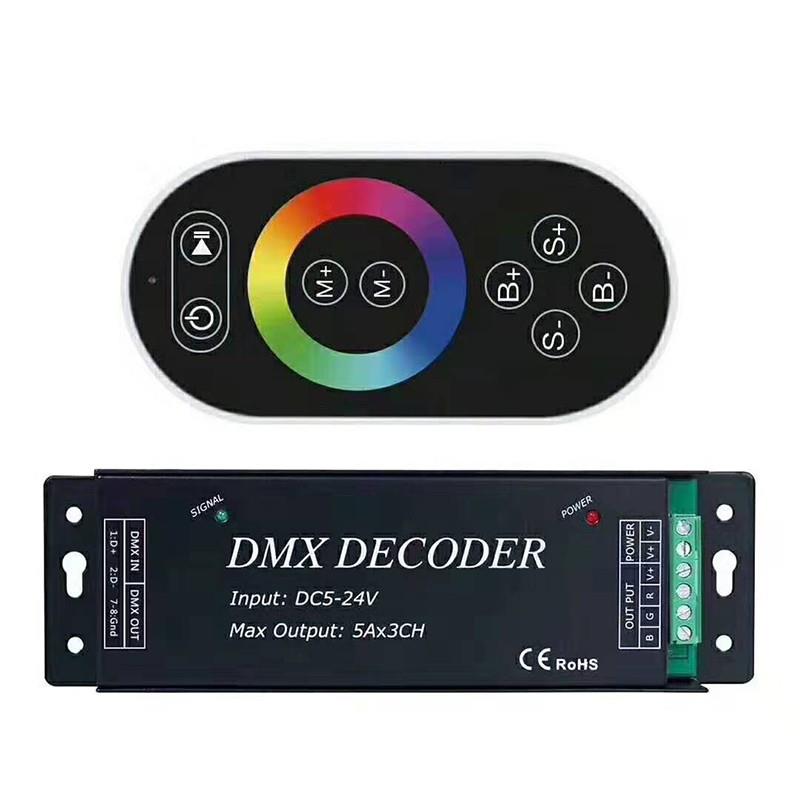 DMX512 Decoder with remote